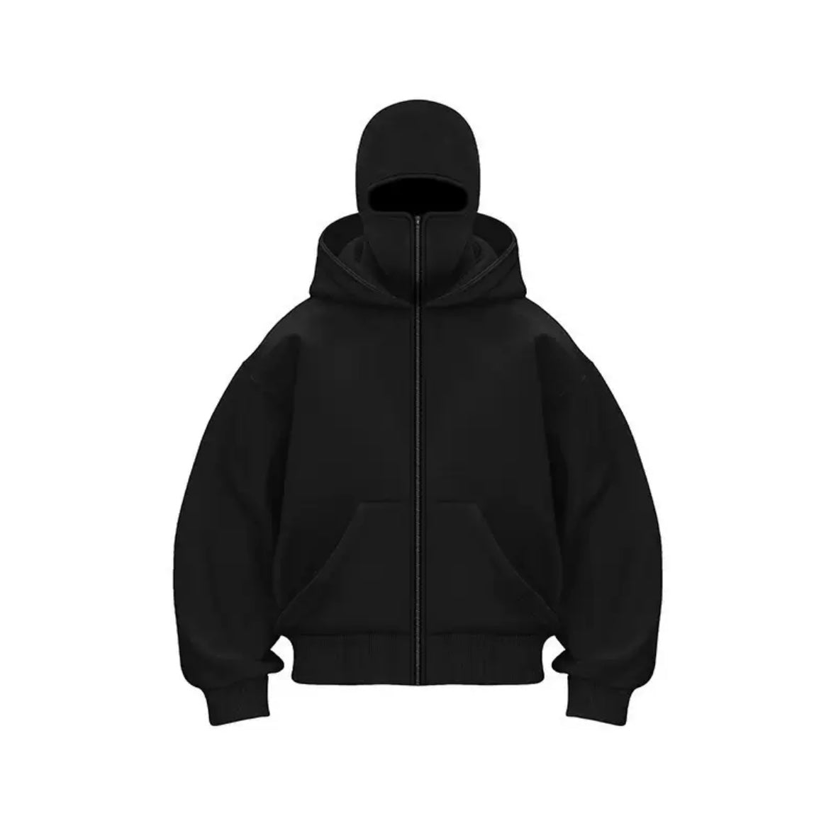 Viral Mask Hoodie (Schwarz)