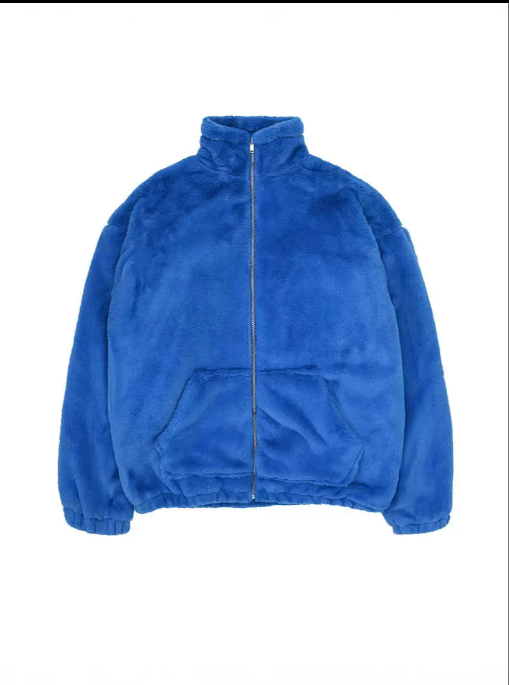 Basic Fleece Jacke (Blau)