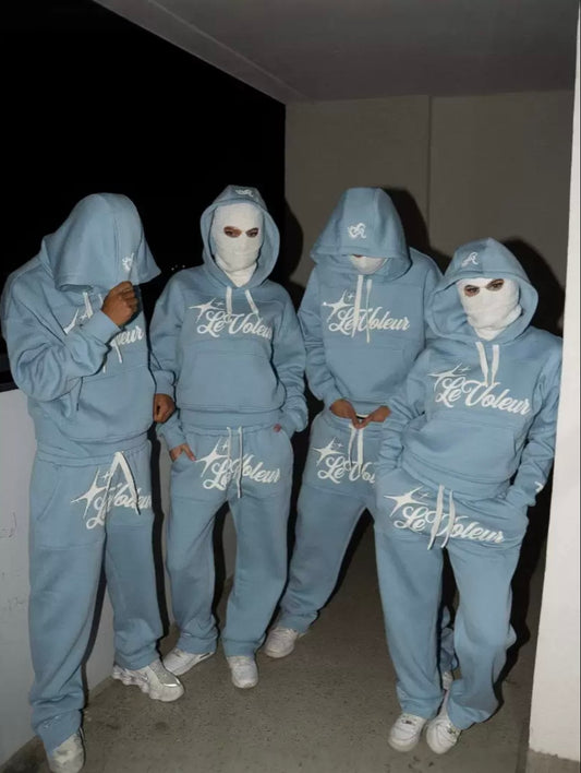 Viral Unisex Tracksuit  (Babyblau)