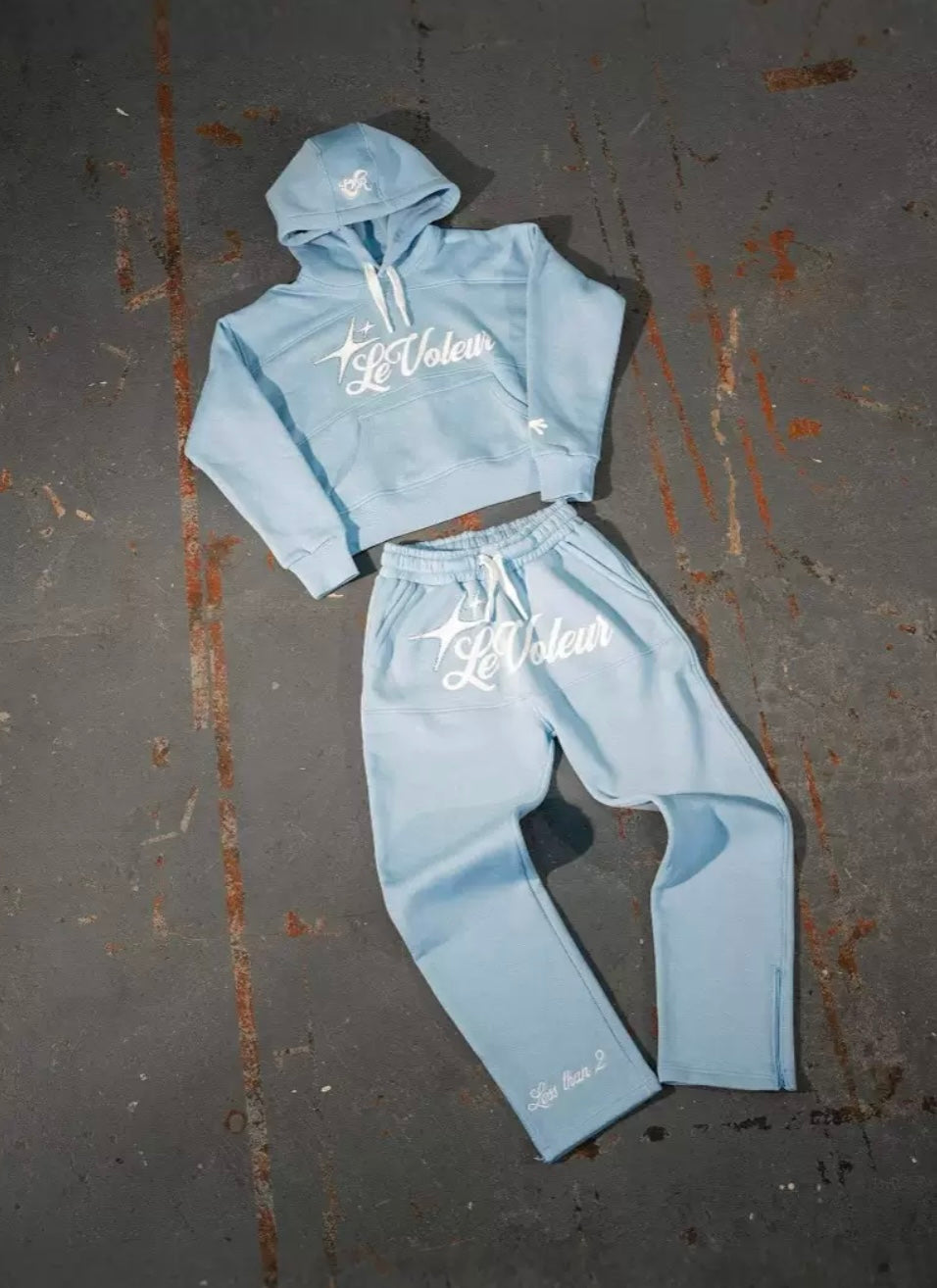 Viral Unisex Tracksuit  (Babyblau)