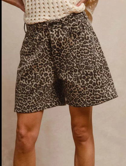 Classic Leopard Shorts