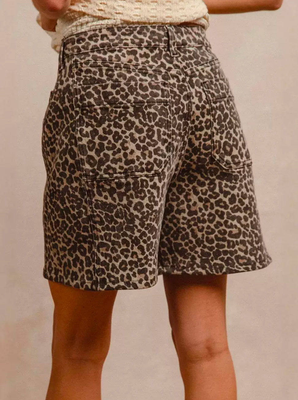 Classic Leopard Shorts