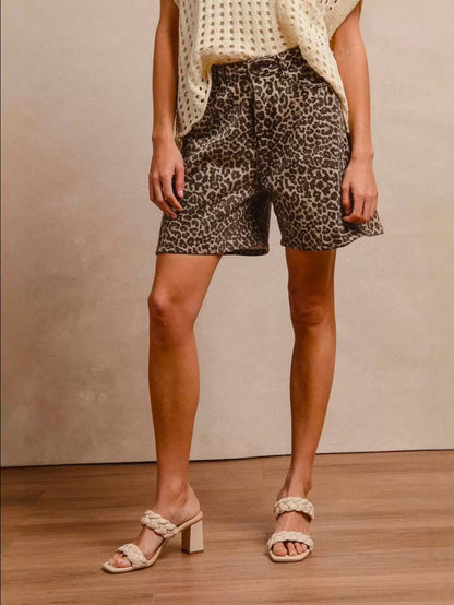 Classic Leopard Shorts