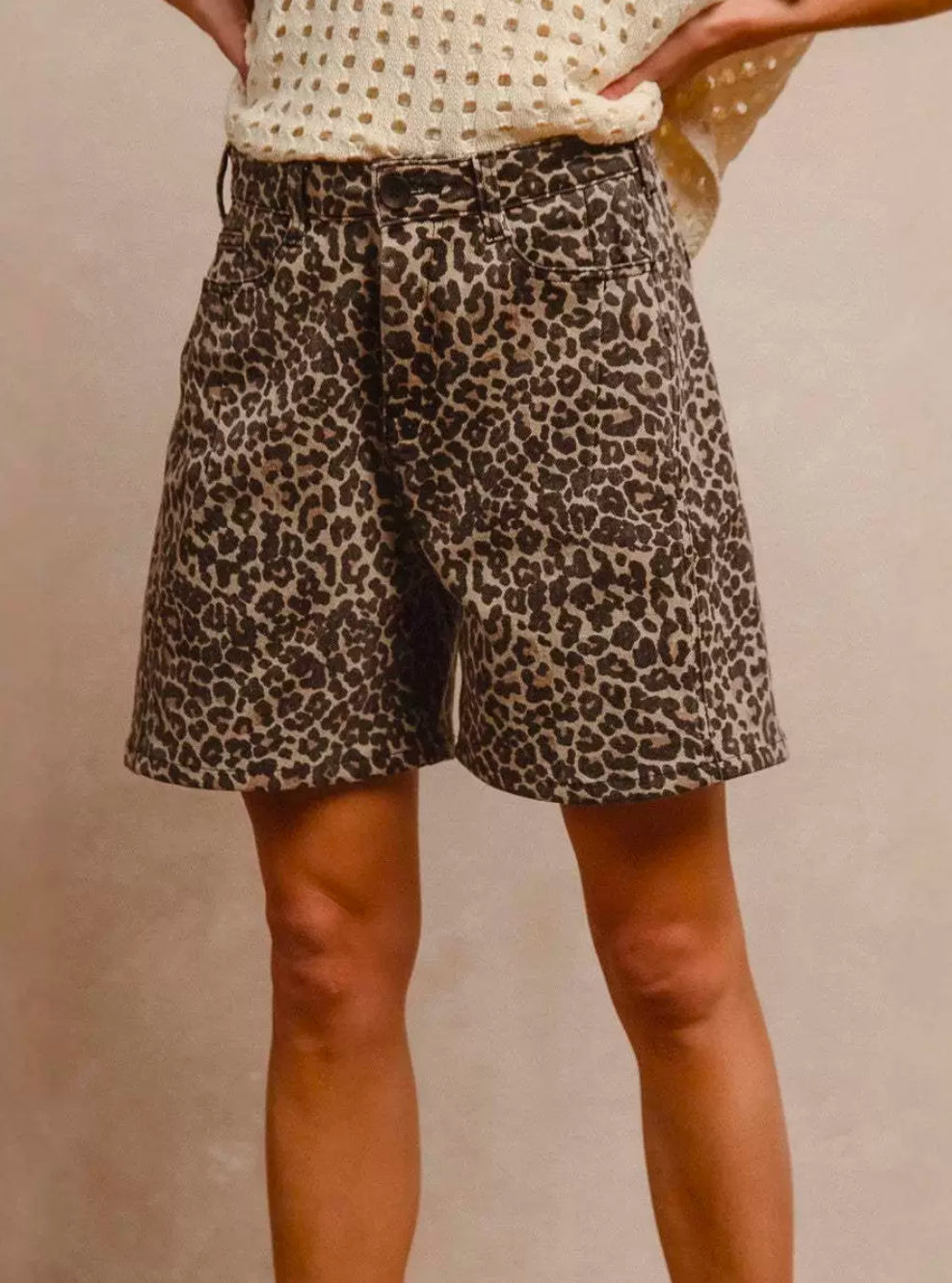 Classic Leopard Shorts